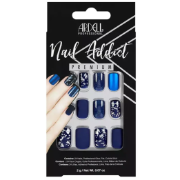 Ardell Nail Addict Matte Blue Uñas Postizas | HogarLider