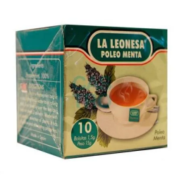 La Leonesa Poleo Menta 10 Infusiones | HogarLider