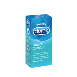 Durex Preservativos Natural Comfort 6U | HogarLider