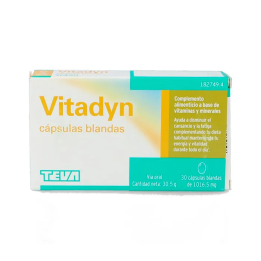 Teva Vitadyn 30 Cápsulas Blandas | HogarLider