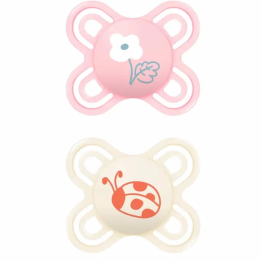 Mam Baby Chupete Perfect Star 0-2 Rosa 2U | HogarLider