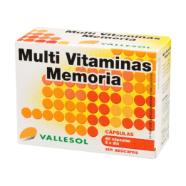 Vallesol Multivitaminas Memoria 40 Cápsulas | HogarLider