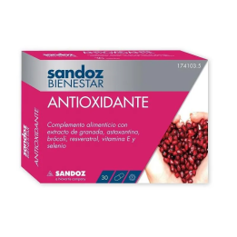 Sandoz Bienestar Antioxidante 30 Cápsulas | HogarLider