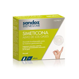 Sandoz Bienestar Simeticona 20 Sobres | HogarLider