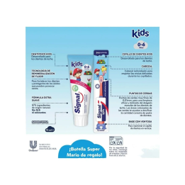 Signal Kids Super Mario 2x75 ml Cep Bot | HogarLider