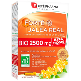 Forté Pharma Jalea Real Bio 2500mg 20 Ampollas | HogarLider