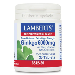 Lamberts Ginkgo Biloba 6000 Mg 60 Tabs | HogarLider