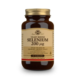 Solgar Selenio En Levadura 200mcg 50 Comprimidos | HogarLider