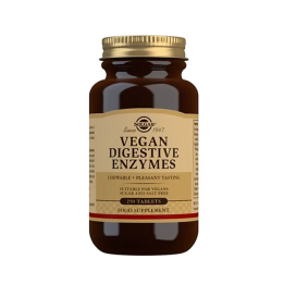 Solgar Vegan Enzimas Digestivas 250 Comprimidos | HogarLider