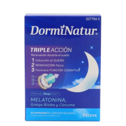Esteve Dorminatur Triple Acción 30 Comprimidos | HogarLider