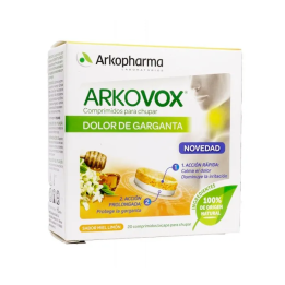 Arkopharma Arkovox Garganta 20 Comprimidos | HogarLider