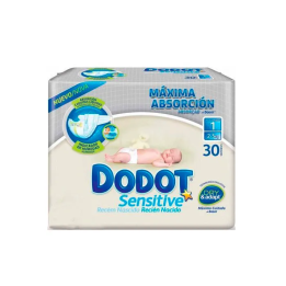 Dodot Pañales Sensitive Talla 1 de 2-5kg 30U | HogarLider