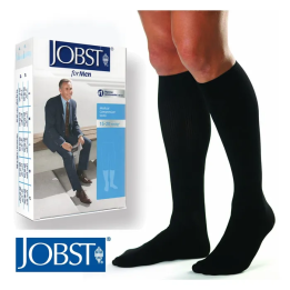 Jobst Sport Calcetín Negro Gris M | HogarLider