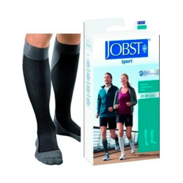 Jobst Sport Calcetín Negro Gris XL | HogarLider
