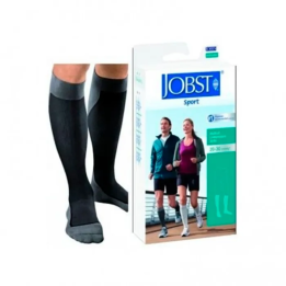 Jobst Sport Calcetín Negro Gris 2 XL | HogarLider