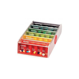 Dosificador Arcoiris Pastillas Semanal | HogarLider