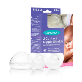 Lansinoh Pezoneras de Contacto 24mm 2U | HogarLider