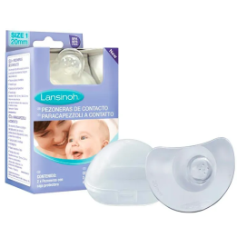 Lansinoh Pezoneras de Contacto 20mm 2U | HogarLider