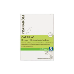 Pranarom Oleocaps 8 Drenaje Detox 30 Caps | HogarLider