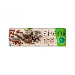 Siken Diet Vegan Barrita Cacao Chía 1U | HogarLider