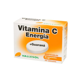 Vallesol Vitamina C + Guaraná 24 Comprimidos | HogarLider