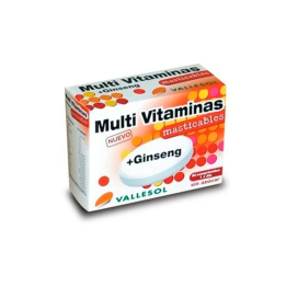 Vallesol Multivitaminas +Ginseng 24 Comprimidos | HogarLider