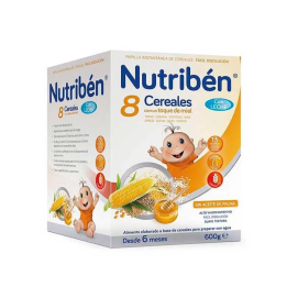 Nutribén 8 Cereales Miel Con Leche 600g | HogarLider