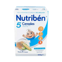 Nutribén Crecimiento Cereales Con Leche 600g | HogarLider