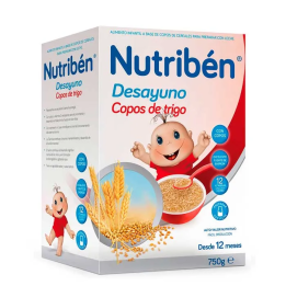 Nutribén Desayuno Copos de Trigo 750g | HogarLider