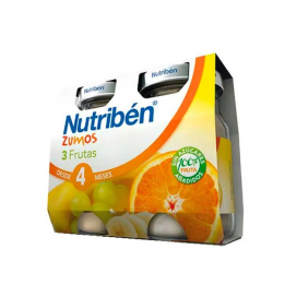 Nutribén Zumos 3 Frutas 2x130ml | HogarLider