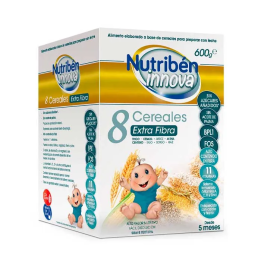 Nutribén Innova 8 Cereales Extra Fibra 600g | HogarLider