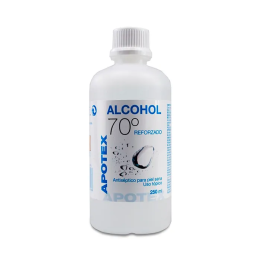 Apotex Alcochol 70º Reforzado Antiséptico 250ml | HogarLider