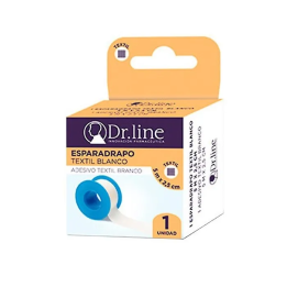 Dr. Line Esparadrapo Textil 5X2,5M 12U | HogarLider