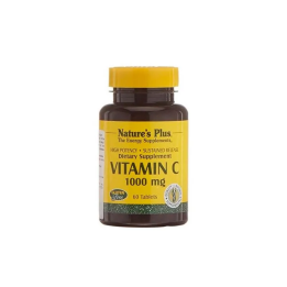 Vitamin C 1g 60 Comprimidos Natures Plus | HogarLider