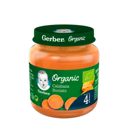 Gerber Organic Calabaza y Boniato 125g | HogarLider