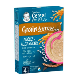 Gerber Papilla Arroz y Algarrobo 250g | HogarLider