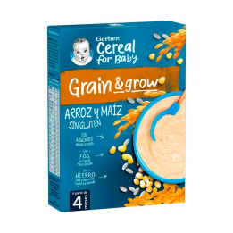 Gerber Papilla Arroz y Maíz Sin Gluten 250g | HogarLider