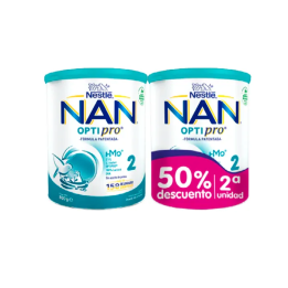 Nestlé Nan Optipro 2 Duplo 2x800g | HogarLider