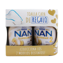 Nestlé Nan Suprema 2x800g Regalo Toalla | HogarLider