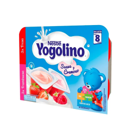 Nestlé Yogolino Fresa y Frambuesa 6x60g | HogarLider