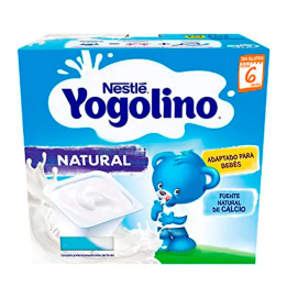 Nestlé Yogolino Natural Sin Azúcar 4x100g | HogarLider