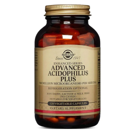 Solgar Advanced Acidophilus Plus 120 Cápsulas | HogarLider