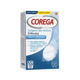 Corega Oxigeno Activo 3 Minutos 66 Tabletas | HogarLider