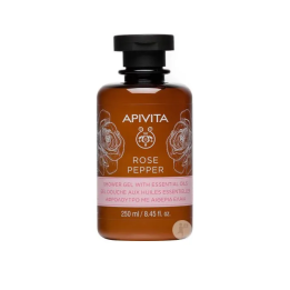 Apivita Gel De Baño Con Rosa Pepper 250ml | HogarLider