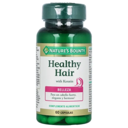 Nature's Bounty Healthy Hair Keratin 60 Cápsulas | HogarLider