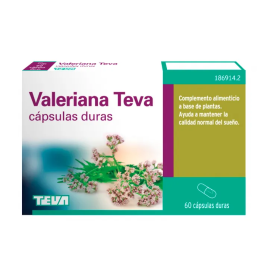 Teva Valeriana Forte 450mg 30U | HogarLider