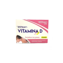 OTC TecniGen Vitamina D 30 Cápsulas | HogarLider
