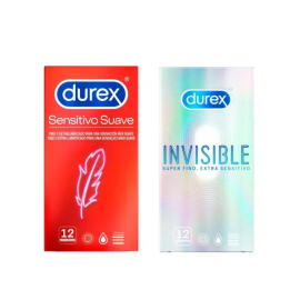 Durex Duplo Sensitivo Suave + Invisible | HogarLider