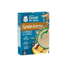 Gerber Papilla 8 Cereales Con Fruta 250g | HogarLider