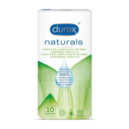 Durex Preservativo Naturals 10U | HogarLider